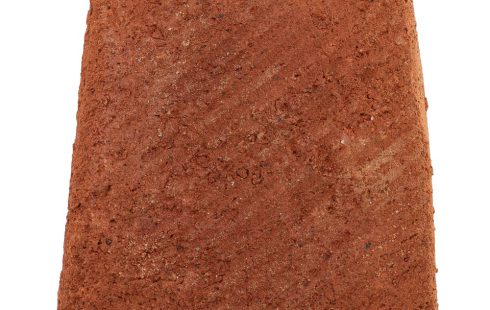 آجر نسوز نما قرمز آمریکایی طرح پرطاووسی (مخروطی) رستیک آذرخش 5*10*10-AR102