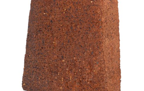 آجر نسوز نما قرمز آمریکایی طرح پرطاووسی (مخروطی) رستیک آذرخش 5*10*10-AR102