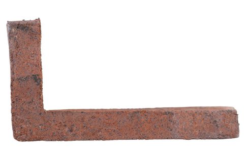 آجر نسوز نما ال قرمز آمریکایی رستیک آذرخش کد AR02L ابعاد 2.5*10*10-20