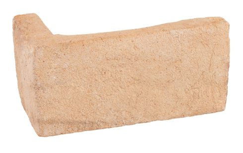 آجر نسوز نما ال شاموتی رستیک آذرخش کد AR04L ابعاد 2.5*10*10-20