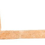 آجر نسوز نما ال شاموتی رستیک آذرخش کد AR04L ابعاد 2.5*10*10-20