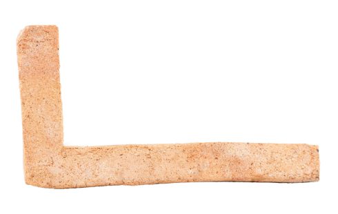 آجر نسوز نما ال شاموتی رستیک آذرخش کد AR04L ابعاد 2.5*10*10-20