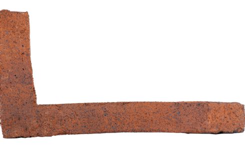 آجر نسوز نما ال قرمز آمریکایی جدید رستیک آذرخش کد AR88L ابعاد 2.5*5*10-20