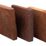 آجر نسوز نما قرمز آمریکایی رستیک آذرخش 2.5*20*20-AR52