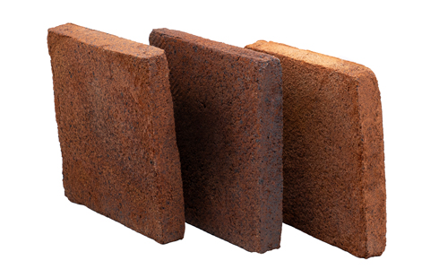 آجر نسوز نما قرمز آمریکایی رستیک آذرخش 2.5*20*20-AR52