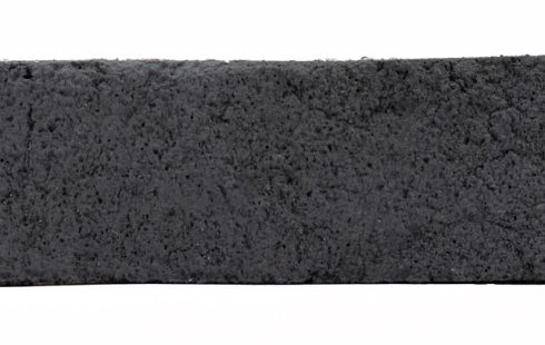 آجر نسوز نما مشکی رستیک آذرخش AR83 - ابعاد 2.5*5*20