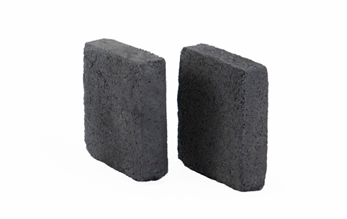 آجر نسوز نما مشکی رستیک آذرخش 2.5*10*10-AR44