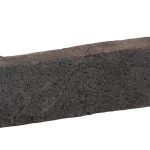 آجر نسوز نما ال مشکی رستیک آذرخش کد AR83L ابعاد 2.5*5*10-20