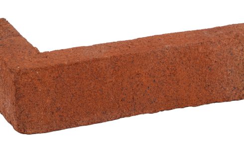 آجر نسوز نما ال قرمز آمریکایی رستیک آذرخش کد AR80L ابعاد 2.5*5*10-20