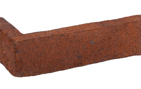 آجر نسوز نما ال قرمز آمریکایی رستیک آذرخش کد AR80L ابعاد 2.5*5*10-20