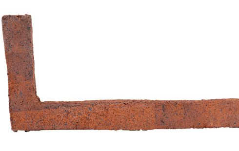 آجر نسوز نما ال قرمز آمریکایی رستیک آذرخش کد AR80L ابعاد 2.5*5*10-20