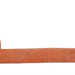 آجر نسوز نما ال قرمز آمریکایی رستیک آذرخش کد AR80L ابعاد 2.5*5*10-20