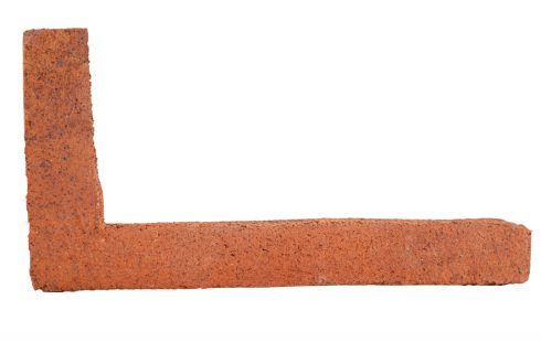 آجر نسوز نما ال قرمز آمریکایی رستیک آذرخش کد AR80L ابعاد 2.5*5*10-20