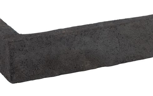 آجر نسوز نما مشکی ال رستیک آذرخش کد AR21L ابعاد 2.5*7*14-28