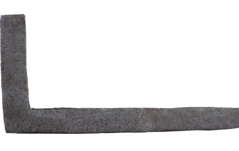 آجر نسوز نما مشکی ال رستیک آذرخش کد AR21L ابعاد 2.5*7*14-28