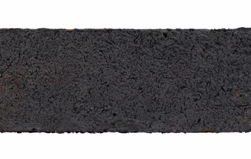 آجر نسوز نما مشکی رستیک آذرخش AR21 - ابعاد 2.5*7*28