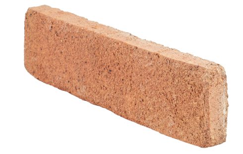 آجر نسوز نما شاموتی رندوم رستیک آذرخش AR19 - ابعاد 2.5*7*28