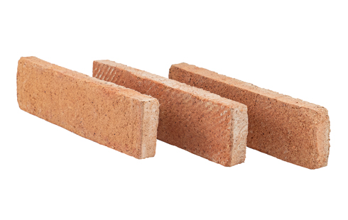 آجر نسوز نما شاموتی رندوم رستیک آذرخش AR19 - ابعاد 2.5*7*28