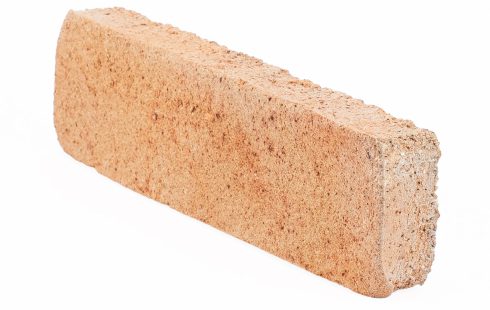 آجر نسوز نما شاموتی رندوم رستیک آذرخش AR81 - ابعاد 2.5*5*20