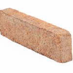 آجر نسوز نما شاموتی رندوم رستیک آذرخش AR81 - ابعاد 2.5*5*20