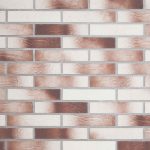 آجرنسوز نما مدرن - سفید صدفی ارغوانی AB21006