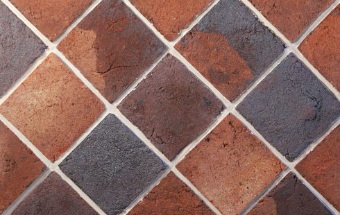 آجر نسوز نما قرمز آمریکایی جدید رستیک آذرخش 2.5*20*20-AR57