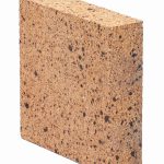 آجر نسوز نما شاموتی پلاک آذرخش 2.7*10*10- آجر نما مربعی AP153