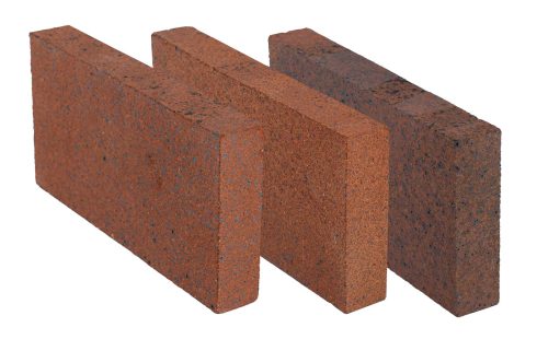 آجر نسوز نما قرمز انگلیسی پلاک آذرخش 3.2*11.4*23-AP83