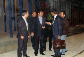 بازدید آقای Vanni trantini یکی از مدیران شرکت ساکمی ایتالیا از واحد شماره 2 و 3 گروه بین المللی کارخانجات آجر نسوز نما آذرخش
