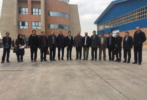 بازدید مدیران و مسئولان ارشد کشوری و استانی از کارخانجات گروه بین المللی آجرنسوز نما آذرخش