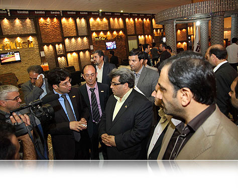 اختتامیه دوازدهمین نمایشگاه بین المللی صنعت ساختمان تهران 1391