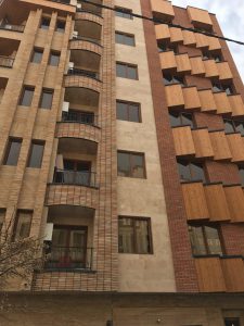 پروژه آجرنما ساختمان یوسف آباد - تهران
