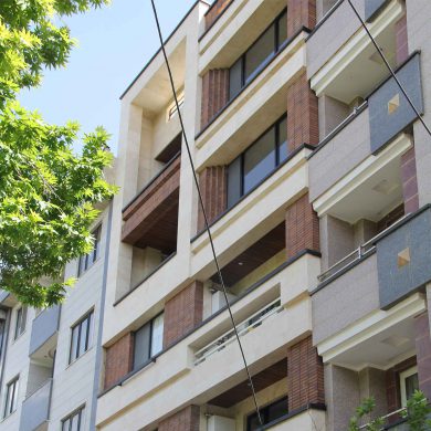 پروژه نمای ساختمان آزادی - تهران