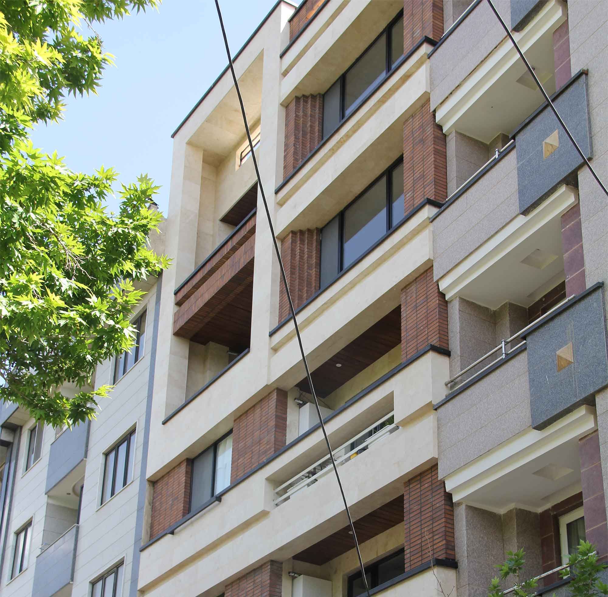 پروژه نمای ساختمان آزادی - تهران