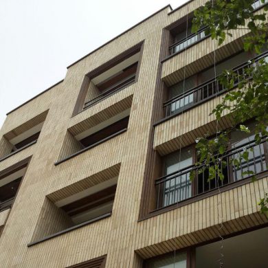 پروژه آجرنما ساختمان اصفهان