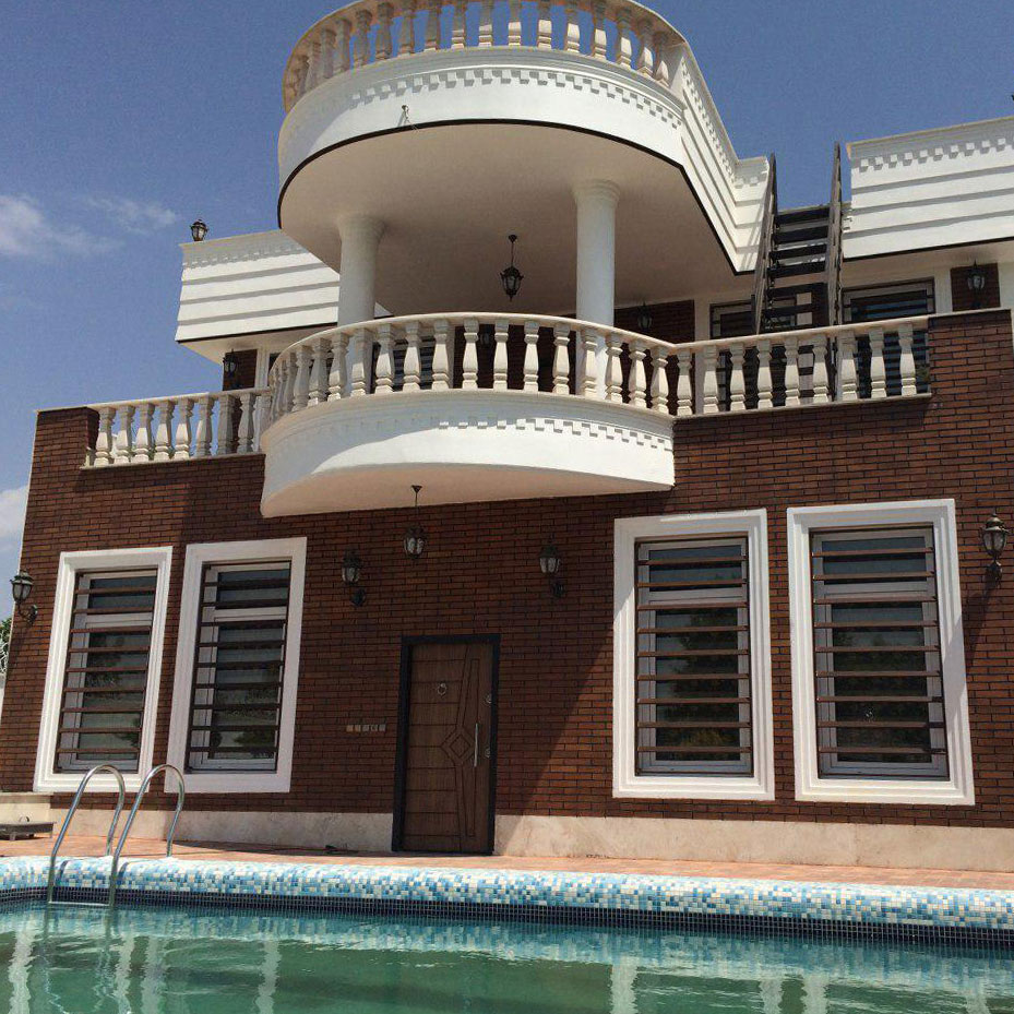 پروژه نما ویلا آجرنسوز کردان - کرج