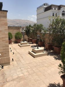 پروژه محوطه سازی ساختمان مسکونی