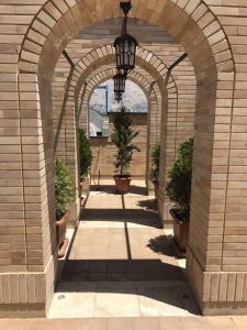 پروژه محوطه سازی ساختمان مسکونی