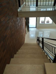 پروژه اجرای آجرنسوز ساختمان مسکونی آزادی - تهران