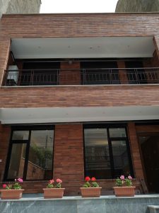 پروژه اجرای آجرنسوز ساختمان مسکونی آزادی - تهران