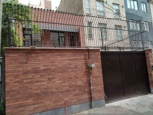 پروژه اجرای آجرنسوز ساختمان مسکونی آزادی - تهران