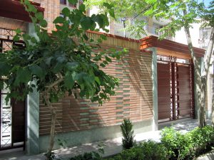 پروژه اجرا آجر نما ساختمان مسکونی - سهروردی تهران