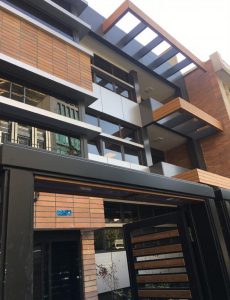 پروژه آجرنما مجتمع مسکونی وزرا - تهران