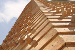 پروژه نمای آجری مجتمع مسكونی - اصفهان