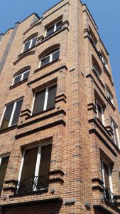 پروژه اجرای نما آجری حسن آباد - تهران