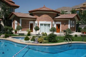 پروژه اجرای نما ویلا آجر نسوز لواسان