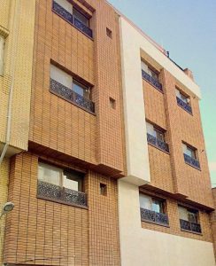 پروژه اجرای نما آجری مجتمع مسکونی - اصفهان