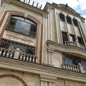 پروژه اجرای نما ویلا آجرنسوز - الماس لواسان