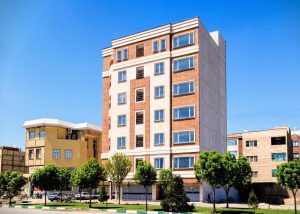 پروژه آجرنما ساختمان مسکونی اشرفی اصفهانی - تهران