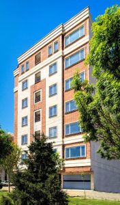 پروژه آجرنما ساختمان مسکونی اشرفی اصفهانی - تهران